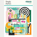 Simple Stories - Color Me Happy Collection - Ephemera - Journal Bits And Pieces